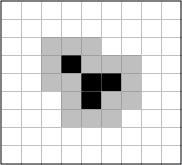 Neighbor diagram.